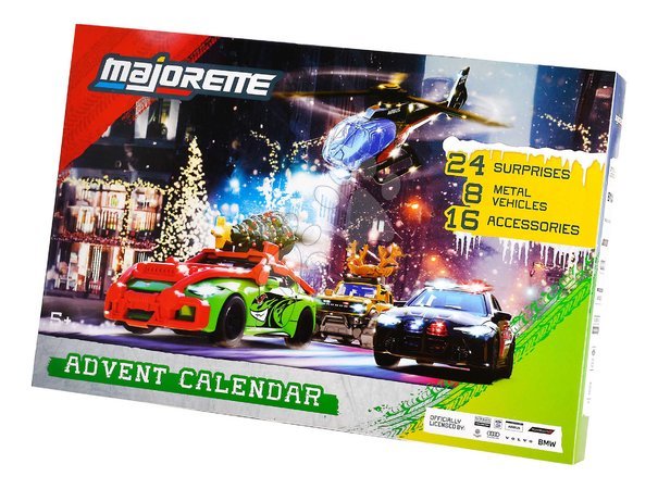 Modelle - Adventný kalendár s 8 autíčkami Advent Calendar Majorette - 7