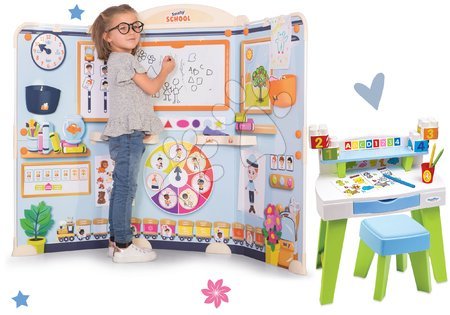 Šolske table - Komplet Igramo se šolo School Smoby 