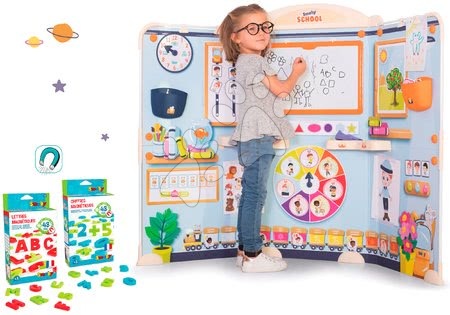 Šolske table - Komplet Igrajmo se šolo School Smoby