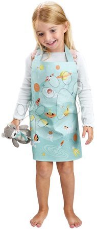 ThreadBear design - Zástera pre deti vesmír Outer Space Apron ThreadBear_1