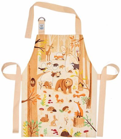 Zástery pre deti - Zástera pre deti lesné zvieratká Forest Friends Apron ThreadBear