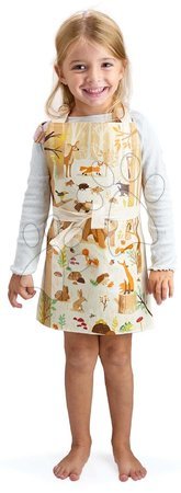 Zástěry pro děti - Zástěra pro děti lesní zvířátka Forest Friends Apron ThreadBear_1