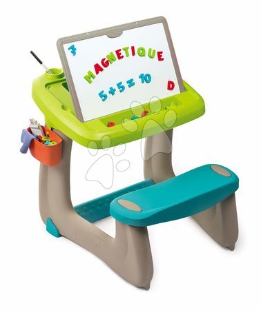 Activity Abc - Komplet klop za risanje in magnetki Little Pupils Desk Smoby_1