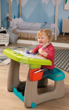 Pupitres escolares infantiles - Mesa Little Pupils Desk Smoby para dibujar y usar imanes - 6
