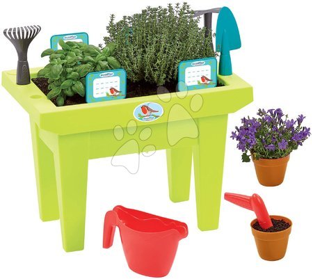 Sandkästen für Kinder - Tisch für den Gärtner The Flower Box Garden&Seasons Écoiffier