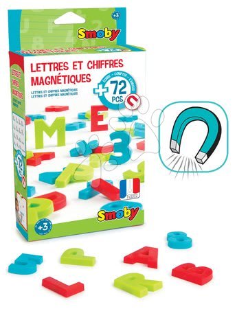 Kreativne in didaktične igrače - Magnetne črke Smoby_1