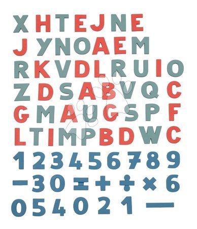 Kreatív és didaktikus játékok - Mágneses betűk ABC és Számok Magnetic Letters&Numbers Smoby