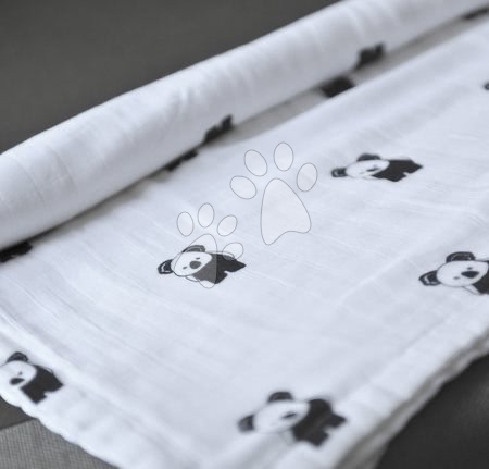Detské deky - Deka pre najmenších Bamboo toTs-smarTrike Black&White koala 3-vrstvový 100% hodváb od 0 mesiacov_1