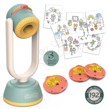 Kreative und didaktische Spielzeuge vom Hersteller Smoby | Seite 2 - Zeichnen mit dem Lichtprojektor Drawing Light Smoby_1