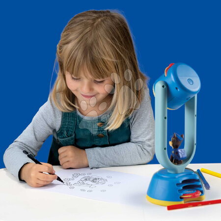 Kreslení a malování - Kreslení se světelným projektorem Paw Patrol Drawing Projector Smoby - 4