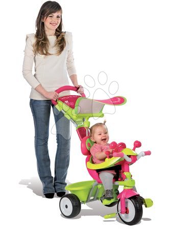 Triciklik 10 hónapos kortól - Tricikli Baby Driver Confort Fille Smoby - 1