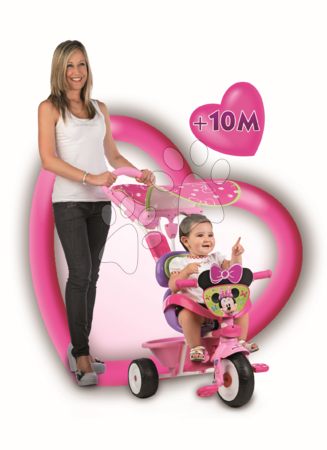 Staré položky - Trojkolka Baby Driver Confort Minnie Mouse Smoby - 5