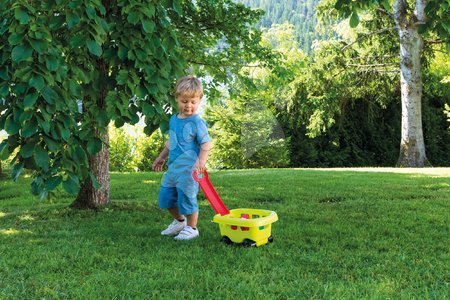 Kültéri játékok - Kiskocsi kerti szerszámokkal és vödörrel Garden&Seasons Écoiffier 5 kiegészítővel 18 hó-tól_1