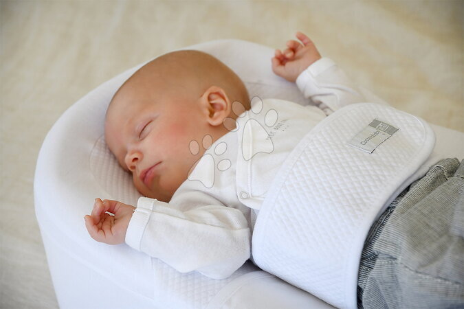 Hnízdo na spaní Cocoonababy® - Hnízdo na spaní pro miminka Cocoonababy® 10° Fleur de Coton® White Red Castle - 2