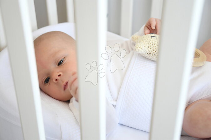 Hnízdo na spaní Cocoonababy® - Hnízdo na spaní pro miminka Cocoonababy® 10° Fleur de Coton® White Red Castle - 6