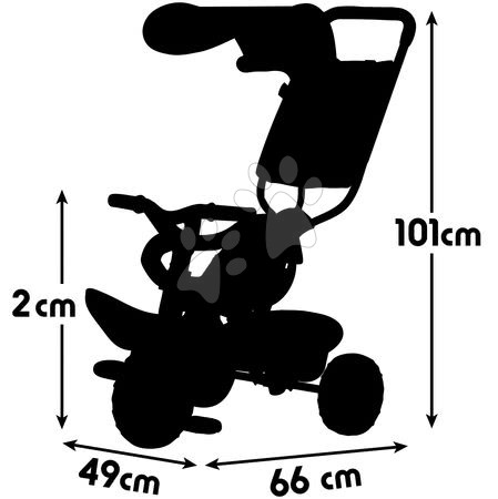 Tricikli od 10. meseca - Tricikel Baby Blade Vert Smoby - 14