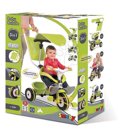 Tricikli od 10. meseca - Tricikel Baby Blade Vert Smoby - 18