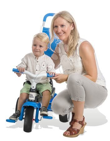 Tříkolky od 10 měsíců - Tříkolka Baby Balade Blue Smoby - 8