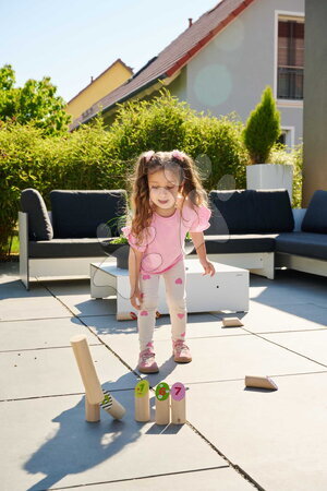 Dřevěné hry - Dřevěná hra s házením kolíku Throwing Game Sticks Outdoor Eichhorn - 10
