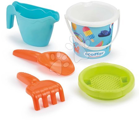 Homokozó vödrök - Vödör szett Holidays Bucket 12 cm Écoiffier_1