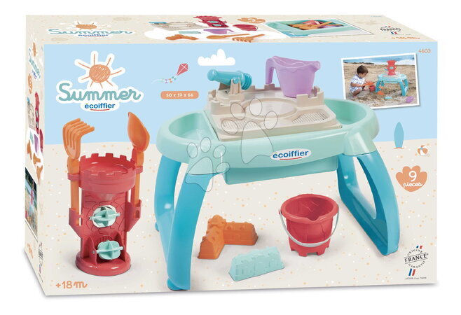 Interaktívne hudobné stoly - Set didaktický stolík Activity Table Little s hojdačkou Smoby - 22