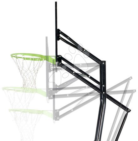 Rekreációs sport - Kosárlabda konstrukció palánkkal és flexibilis kosárral Galaxy Inground Basketball Exit Toys _1