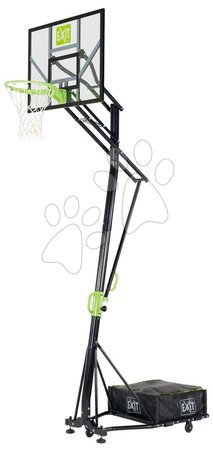 Freizeitsport - EXIT Galaxy versetzbarer Basketballkorb auf Rädern - grün/schwarz