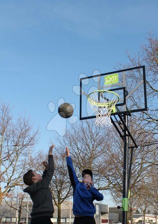 Sportujeme v přírodě - Basketbalová konstrukce s deskou a košem Galaxy portable basketball Exit Toys_1