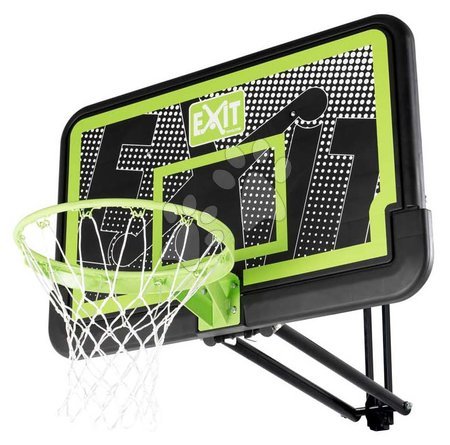 Rekreační sport - Basketbalová konstrukce s deskou a košem Galaxy wall mount system black edition Exit Toys