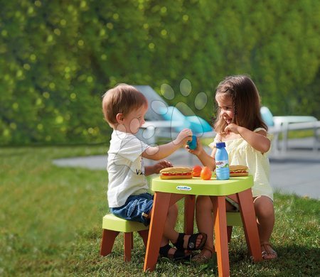 Otroško vrtno pohištvo - Miza z dvema stolčkoma Garden&Seasons Ecoiffier  - 3