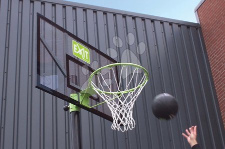 Rekreációs sport - Kosárlabda konstrukció palánkkal és kosárral Comet portable basketball Exit Toys_1