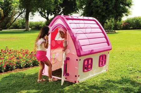 Kućice za djecu - STARPLAST 47560 Detský domček Fairy House ružový  122 cm výška - 124*103*122 cm - 3