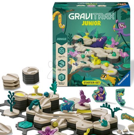 Kugelbahnen GraviTrax - Kugelbahn Dschungel – Starterset Jungle Junior GraviTrax - 2