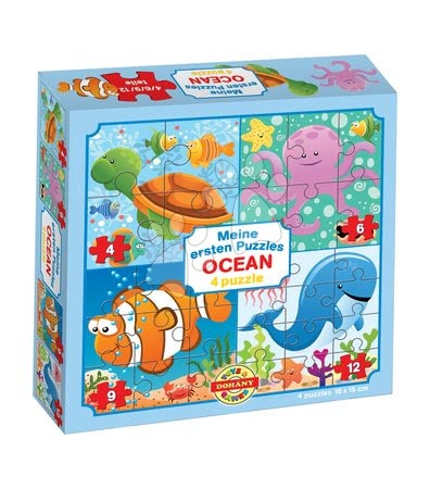 Bébijátékok - Bébi puzzle Az én első puzzlem Óceán Dohány