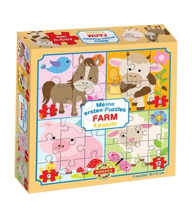 Puzzle pre najmenších - Puzzle pre najmenších Moje prvé puzzle Farma Dohány