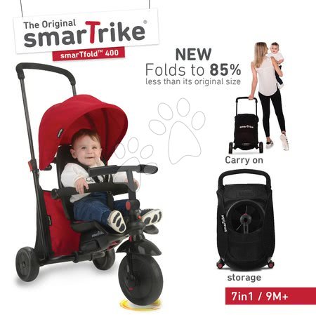 Triciclete de la 10 luni - Tricicletă pliabilă smarTfold 7in1 smarTrike - 21