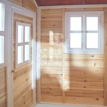Doprava - nadrozmer - Domeček cedrový Loft 100 Natural Exit Toys - 6