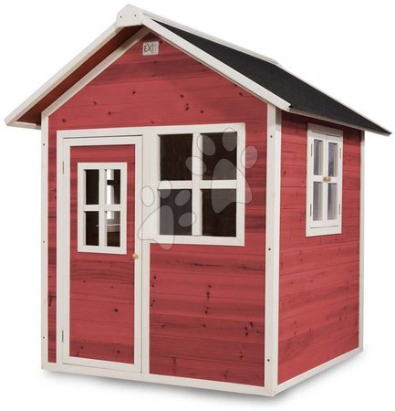 Cabanes pour enfants | Page 5 - Maisonnette en cèdre Loft 100 Red Exit Toys