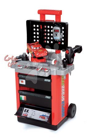 Cars - Cars 2 Pit Stop Smoby Work Trolley