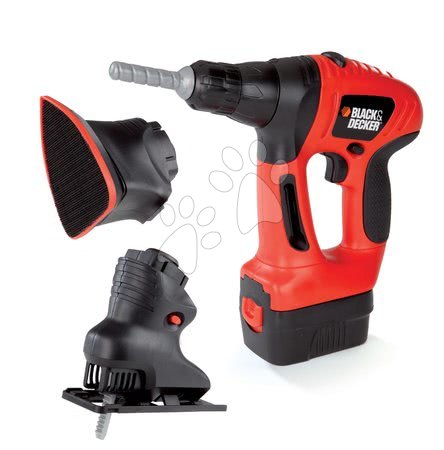 Otroška delavnica in orodje - Delovno orodje 3v1 Black&Decker Quatro Set Smoby