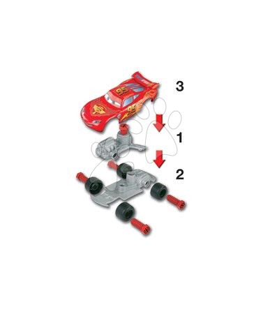 Bănci de lucru pentru copii - Cărucior de lucru de jucărie Maşini Smoby - 7