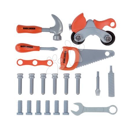 Pracovní dětská dílna - Pracovní stůl Black&Decker Premier Etabli Smoby - 2