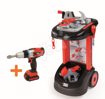 Bănci de lucru pentru copii - Cărucior de lucru Black & Decker Smoby - 7