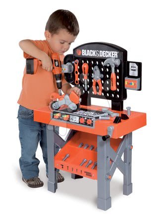 Kinderwerkstatt und Werkzeuge - Black & Decker Smoby-Workshop_1