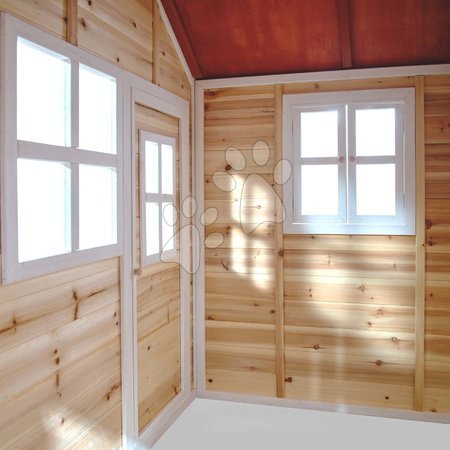Dřevěné domečky - Domeček cedrový Loft 150 Natural Exit Toys - 7