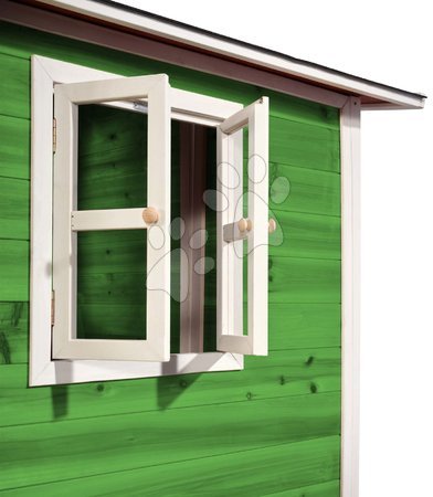 Dřevěné domečky - Domeček cedrový Loft 150 Green Exit Toys - 3