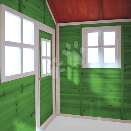 Dřevěné domečky - Domeček cedrový Loft 150 Green Exit Toys - 6