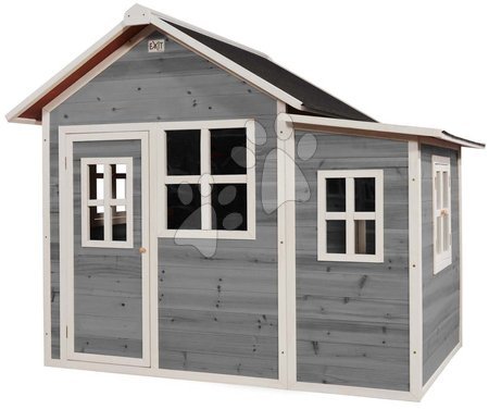 Cabanes en bois - Maisonnette en cèdre Loft 150 Grey Exit Toys