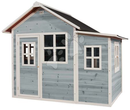 Dřevěné domečky - Domeček cedrový Loft 150 Blue Exit Toys