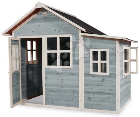 Dřevěné domečky - Domeček cedrový Loft 150 Blue Exit Toys_1